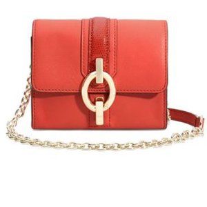 NEW DVF Sutra Micro-Mini Leather Cross-Body